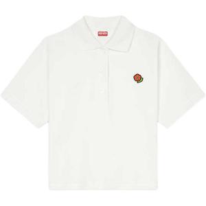 KENZO SS25 Футболка-поло женская ecru