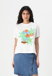 Футболка с принтом VMBETA METTE BOX Vero Moda, белый