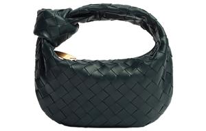 JODIE Крошечная женская сумка из ягненка чернильно-зеленая Bottega Veneta