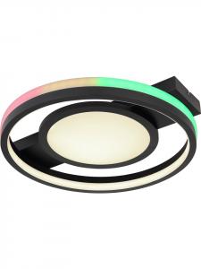 Globo lighting Потолочный светильник "GISELL" черного цвета