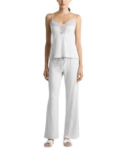 Пижамный комплект Feathers Essentials с топом-ками Natori, серый