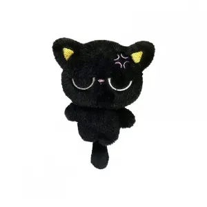 77 SEVEN DREAM Милый плюшевый кулон с очаровательным черным котом высота 10см