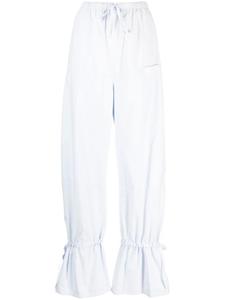 LEMAIRE брюки с кулиской, синий