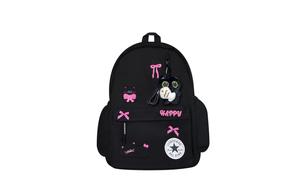Полиэстеровый рюкзак унисекс черный Converse, Fantastical Meowth