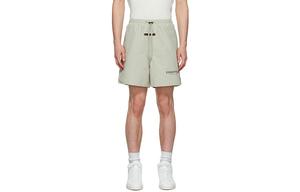 FW21 Повседневные шорты мужские зеленые Fear Of God Essentials, зеленый