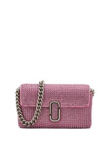 Marc Jacobs сумка на плечо The Rhinestone J Marc, розовый