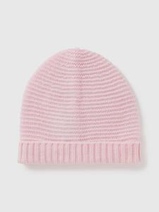 Шапка Benetton, розовый