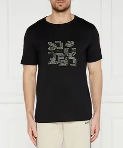 Футболка Regular fit Boss Green, черный