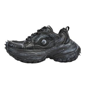 Нескользящие низкие массивные кроссовки, увеличивающие рост, унисекс U.T.B, Night Sky Black