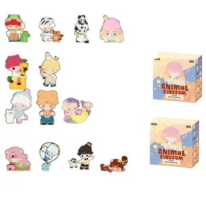 Dimoo Animal Kingdom коллекция значков слепой коробки товар одиночная мистери-бокс/полный бокс 12 шт POP MART