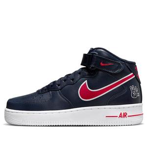 Кроссовки air force 1 mid Nike, черный