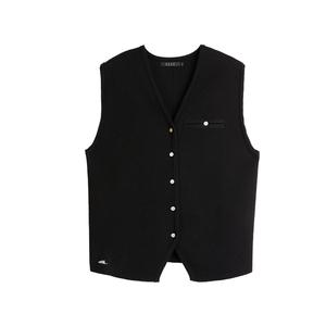 ELLE Свитер женский черный V-образный вырез Moderate