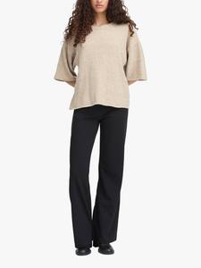 Dasila джемпер с полосками и рукавом три четверти ICHI, Oatmeal Melange