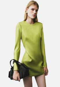 Платье Mango OPEN-BACK EFFECT, Green