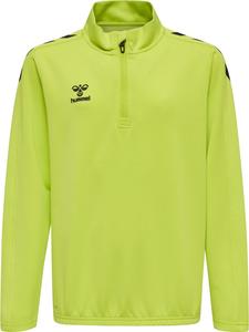 Толстовка Hummel Halbreißverschluss Sweatshirt Hmlcore Multisport Kinder, цвет LIME POPSICLE