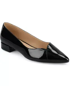 Женские балетки Carmin с острым носом Journee Collection, черный