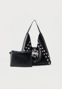 Культовая сумочка с изображением змей Just Cavalli, Black