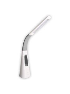 Светодиодная настольная лампа "VENTU" белого цвета - (Д)12,1 см x (Ш)10,2 см x (В)40 см - Класс энергоэффективности G näve