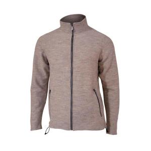 IVANHOEOEFSWEDEN Мужской шерстяной кардиган Bruno – цвет камень – бежевый