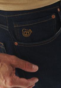 Джинсы прямого кроя TATUUM, синий