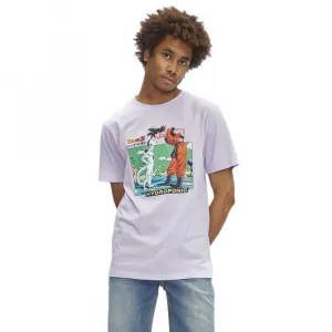 Футболка с коротким рукавом Hydroponic Dragon Ball Z Frieza Vs Goku, фиолетовый