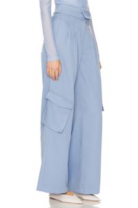 Брюки freda с отворотом Kimberly Taylor, лазурный