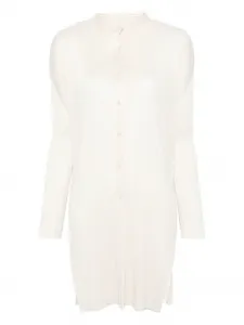 Плиссированный топ Pleats Please Issey Miyake, белый