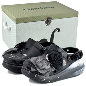Crocs Классические клоги унисекс "Весенняя роза" в подарочной упаковке 4, цвет Spring Rose-Gift Box 4