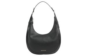 Кожаная сумка через плечо из зернистой телячьей кожи женская черная MICHAEL KORS