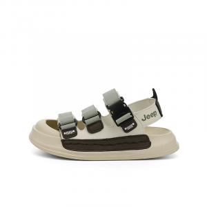 Детские сандалии с низким верхом, устойчивые к истиранию, дышащие, для детей от 3 до 7 лет Jeep, зеленый