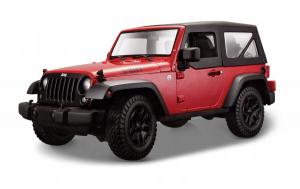 Maisto 1:18 Jeep Wrangler Rubicon Красный