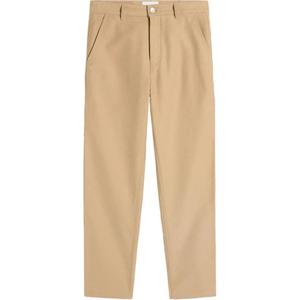 Ами Пари Логотип нашивка Прямые Брюки рабочие AMIPARIS, Песочный бежевый