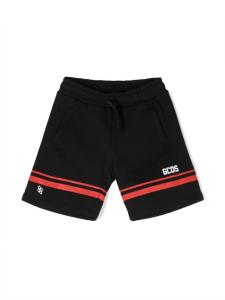 Gcds Kids шорты с логотипом, черный