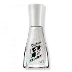 Лак для ногтей Insta-Dri, нейтральные оттенки Sally Hansen, Shine Bright (irredescent white)