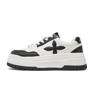 YEARCON Женские лоу-топ скейтбордские кеды молочно-белый/серебристый лён, цвет Milk White/Linen Silver