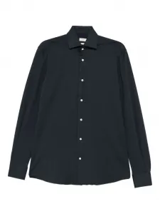 Шелковая рубашка с длинными рукавами Liu Jo, синий