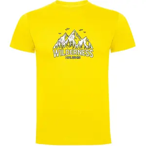 Футболка с коротким рукавом Kruskis Wilderness, желтый