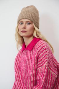 Шапка из смеси шерсти Medicine, бежевый