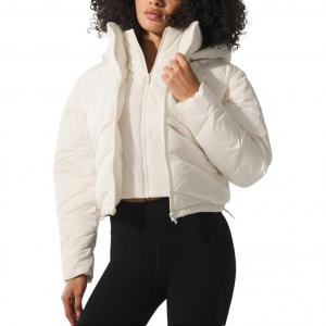 Alo Yoga Пуховик Глейшер, Ivory/Ivory