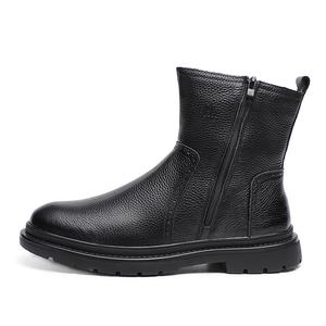 Ботинки мужские Yedani, цвет Black Fleece-Lined