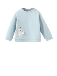 MANGO KIDS Свитшот 'CAKES' в светло-голубом цвете