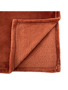 Atmosphera Créateur d'intérieur Флисовое одеяло коричневого цвета