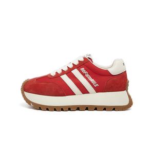 Низкие повседневные туфли женские ST&SAT, Red