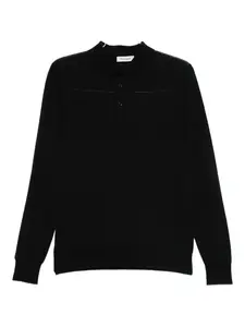Поло с длинными рукавами Kangra, черный