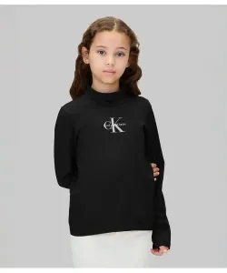 Водолазка Slim fit Calvin Klein Jeans, черный