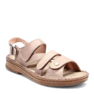 Women's Fleur Sandal In Soft Stone Leather NAOT, Soft Stone Leather