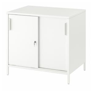 Шкаф с выдвижными ящиками, белый, 80x55x75 см. IKEA Trotten