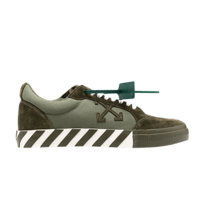 Кроссовки Off-White Off-White Vulc Sneaker 'Military Green', зеленый