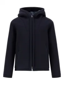 Куртка на молнии с капюшоном Herno, синий