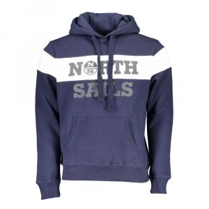 Синий хлопковый свитер North Sails